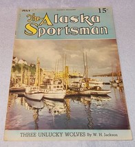 Vintage The Alaska Sportsman Magazine July 1942 Remington Arctic - £9.40 GBP