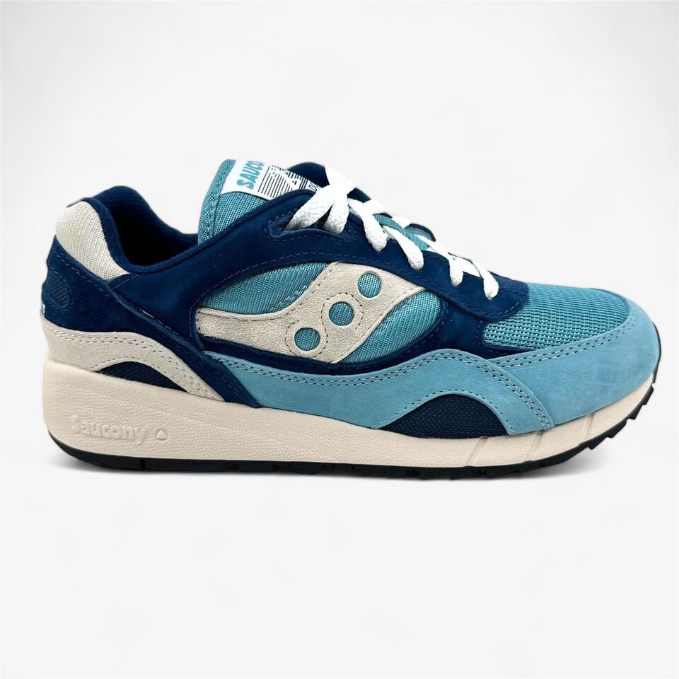 Saucony Shadow 6000 Royal Blue White Mens Athletic Sneaker