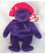 Ty Ruby Bear Red Hat Society Beanie Baby - £11.61 GBP
