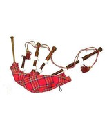 NEW CP BRAND IMPORTED FULL SIZE NATURAL BROWN ROSEWOOD BAGPIPES READY 2 ... - $182.52