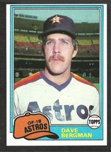 An item in the Sports Mem, Cards & Fan Shop category: 1981 Topps Baseball Card # 253 Houston Astros Dave Bergman em/nm 