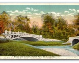 Bridge and Culvert Forest Park St Louis Missouri UNP WB Postcard N19 - £1.54 GBP