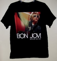 Bon Jovi Concert Tour T Shirt Vintage 2013 Because We Can Size Medium - £31.45 GBP