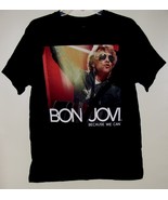 Bon Jovi Concert Tour T Shirt Vintage 2013 Because We Can Size Medium - $89.18 CAD