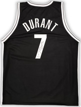 Kevin Durant Brooklyn Signed Black Basketball Jersey BAS - $290.99