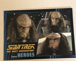 Star Trek The Next Generation Heroes Trading Card #27 Gowron - £1.57 GBP
