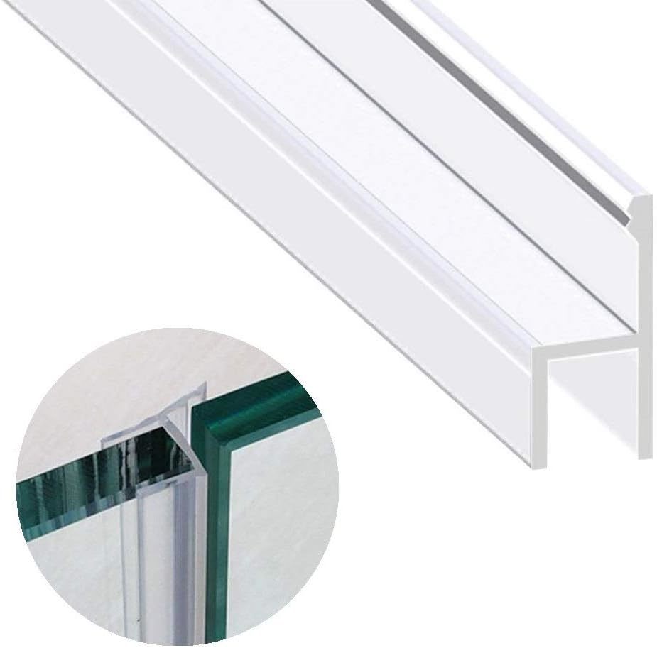 Shower Silicone Seal Strip, Zengest Glass Door Seal Strip, 120-Inch Soft... - $16.47