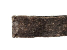 Fur Trim - 4" Wide Brown Fur Trims Faux Fake Fur Trimming By the Yard M4... - $8.99