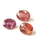 Peach, Purple, Pink Tourmaline , Tourmaline, 25.75 Cts., Tourmaline Face... - $683.85 CAD