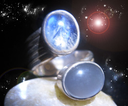HAUNTED RING ALLIANCE OF HEALERS & MASTERS ELIMINATE KARMIC DEBTS OOAK MAGICK image 2