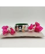 Painted wooden Resin Bracelet bangle Inspired by Frida Kahlo Art Quotes ... - £38.66 GBP
