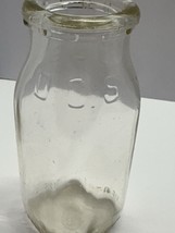 Half Pint Milk Bottle DCS Embossed ￼1846-3 (PH11) - $231.46 MXN