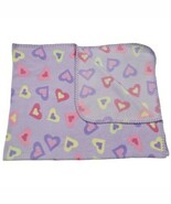 Circo Baby Blanket Purple Hearts Plush MicroFleece Lovey Security Blanket Pink - $98.01