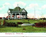 Vtg Postcard 1907 Princess Park - Shreveport, Louisiana Hand-Colored S19 - $14.22