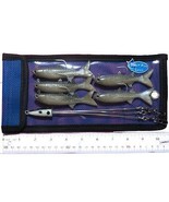 Almost Alive Lures Finger Mullet Bama Rig Kit For Casting or Trolling - €14,86 EUR