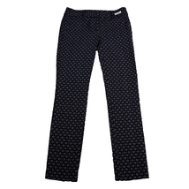 Ann Taylor LOFT Pants Women 00P Blue Printed Casual Petite Preppy Marissa Skinny - $19.68