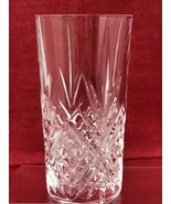 Russian Handmade Vintage Crystal Dinner Glasses Drinking 5.75&quot; Tall 12 oz - £6.20 GBP