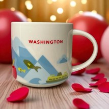Starbucks WASHINGTON State You Are Here YAH 14 oz Coffee Mug Cup EUC - $19.79