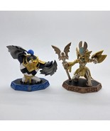 Lot of 2 Skylanders Imaginators Golden Queen  Master King Pen Sensei Fig... - $368.86 MXN
