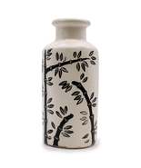 Bamboo Motif Cylinder Vase From Lombok - £15.96 GBP