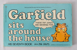 Jim Davis Garfield Sits Around The House His Seventh Book Vintage 1983 - £10.94 GBP