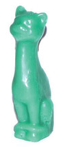 5 1/2&quot; Green Cat Candle - £16.80 GBP