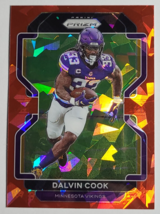 2021 Dalvin Cook Panini Prizm Nfl Football Card 129 Red Ice Minnesota Vikings - £3.92 GBP