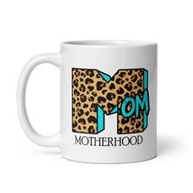 Mom Motherhood Leopard Print Coffee Tea Mug Cup For Mother Mama Mother&#39;s Day Bir - £7.96 GBP+
