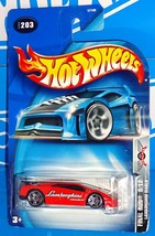 Hot Wheels 2003 Final Run Series #203 Lamborghini Diablo Red w/ PR5s - $8.00