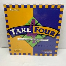 Take 4 Four Family Word Board Game By Learning Resources Ages 8 To Adult New - $17.63