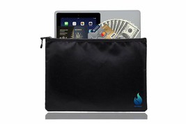 Fireproof Valuables Bag Premium Safe Keeper 15.7&#39;&#39;x11 Silicone Coated Fi... - $16.95