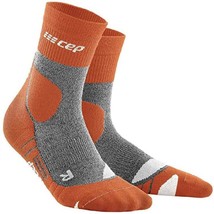 CEP Men&#39;s Hiking Merino Mid-Cut Socks Sunset/Grey Medium - £14.96 GBP