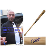 Derek Jeter New York Yankees signed baseball bat Exact Proof COA autogra... - $1,484.99