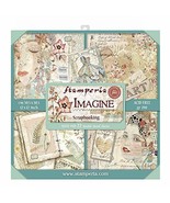 STAMPERIA INTERNATIONAL, KFT PAPER PAD 12X12 22PK IMAGINE, 30.5 x 30.5 (... - £22.39 GBP