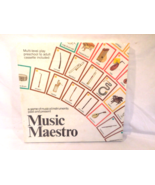 Music Maestro Board Game Musical Instruments Vintage 1982 Aristoplay NEW !! - $470.23 MXN