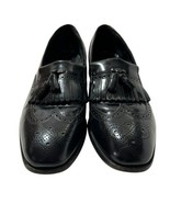 Florsheim Lexington Black Leather Kiltie Loafer Size 10.5 17073-01 21180... - $71.25