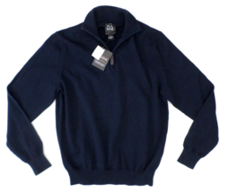 NEW Jos A Bank Traveler Men&#39;s Pullover 1/4 Zip Shirt M MSRP $109.50 Pima Cotton - £41.72 GBP