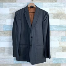 Joseph Jos A Bank Wool Slim Fit Sport Coat Jacket Gray Nailshead 2 Btn M... - £62.12 GBP