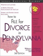 How To File For Divorce in Pennsylvania 3rd Edition - Softback - Like New - $15.00