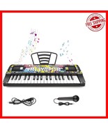 Safe Eco-Friendly 37-Key Piano Keyboard for Kids - Perfect Gift for 3-8 - $752.39 MXN