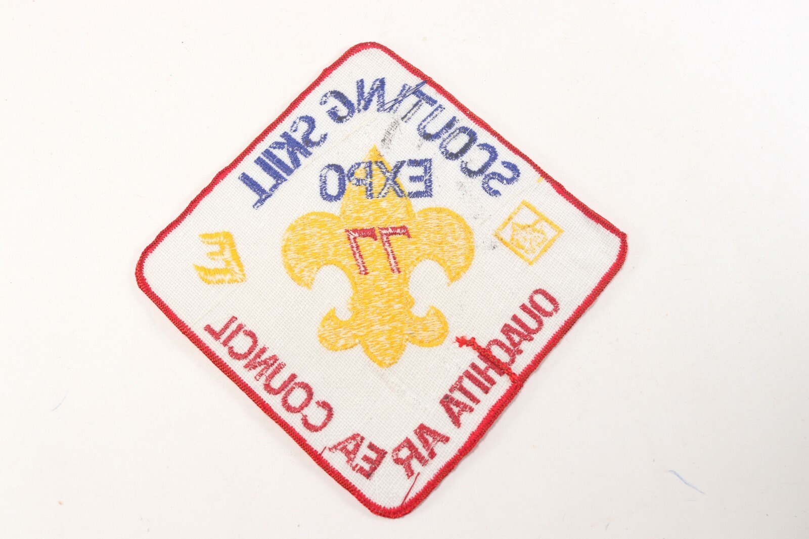 EXTRA LARGE 1977 Scouting Skill Expo Ouachita Area Boy Scouts America BSA Patch Item image 3