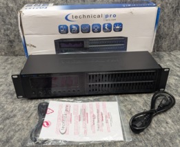 Technical Pro EQ7153 Rack Mount Dual 21-Band DJ/Pro Audio Equalizer - De... - $78.99