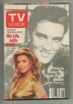 ORIGINAL Vintage January 30, 1988 TV Guide Magazine Priscilla + Elvis Pr... - £15.81 GBP
