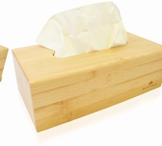 Bamboo Tissue Box Cover for Bathroom and Bedroom - $108.89