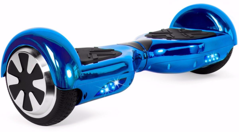 Chrome Blue Extreme Bluetooth 6.5 Hoverboard 2018 Two Wheel Balance Scooter UL - $249.00