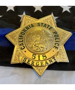 Vintage California State Police Sergeant  - $350.00