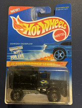 1996 Hot Wheels Flamethrower Series 4/4 Oshkosh Snowplow Black CTs Collector 387 - £4.91 GBP