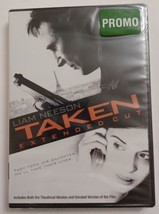 Taken DVD Action Movie Liam Neeson Extended Cut NEW SEALED Promo - £2.29 GBP