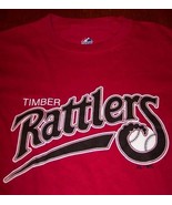 WISCONSIN TIMBER RATTLERS BASEBALL T-Shirt SMALL NEW Milwaukee Brewers - $376.33 MXN