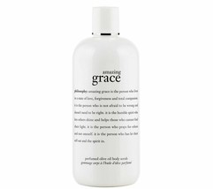 Philosophy Pure Grace Perfume Olive Oil Body Scrub Exfoliate Skin 8oz 240ml Ne W - $27.73